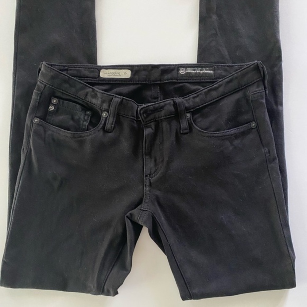 AG ADRIANO GOLDSCHMEID BLACK THE LEGGING SUPER SKINNY SIZE 27R